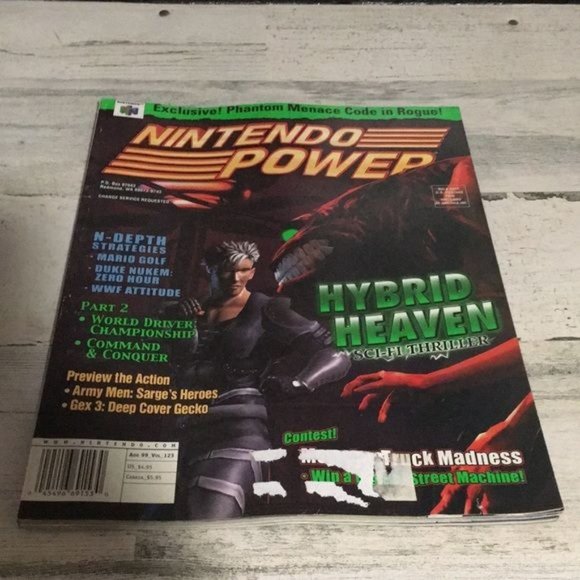Vintage Nintendo Power magazines Volumes 117-120, 122 & 123 - Picture 7 of 8